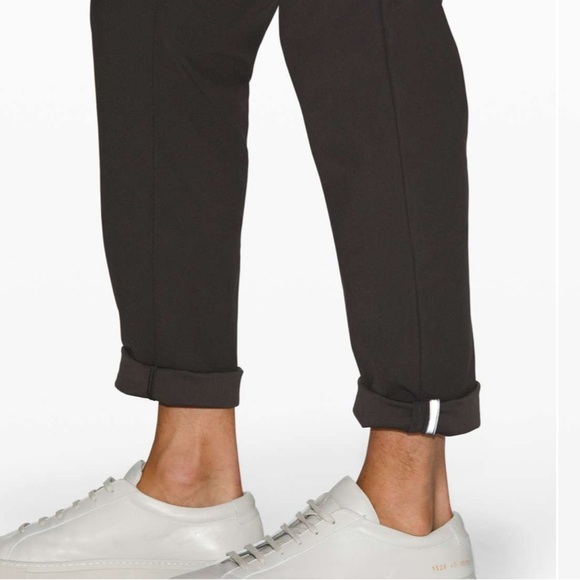 Lululemon Men's Commission Warpstreme Pant Size 33 in Stoney Gray - Picture 8 of 15